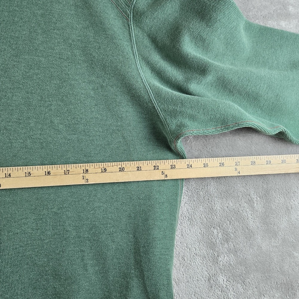 Tommy Bahama Sweatshirt Mens Green 1/4 Zip Mock Neck Long Sleeve Golf Resort - Picture 4 of 12